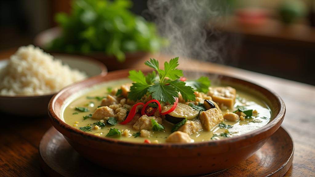 Curry Thaï Maison : Recette Authentique du Curry Vert - recette cuisine du monde